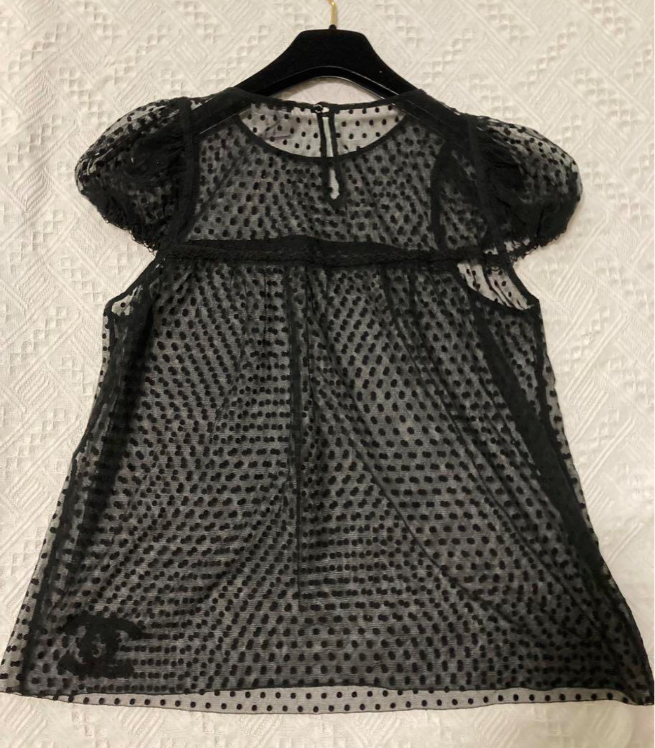 Chanel small mesh blouse